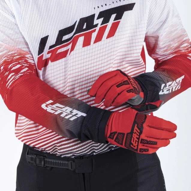 Мотоджерсі Leatt Moto 4.5 X-Flow Red/White