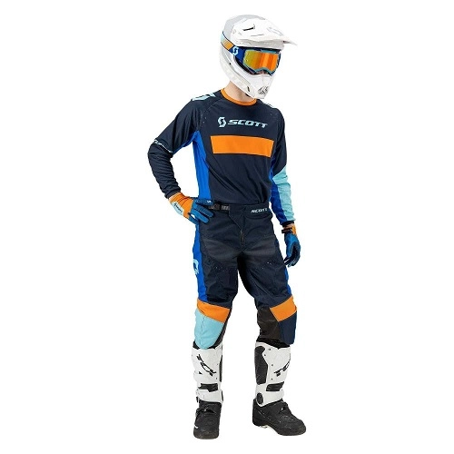 Мотоджерсі Scott 350 Race Evo Blue/Orange