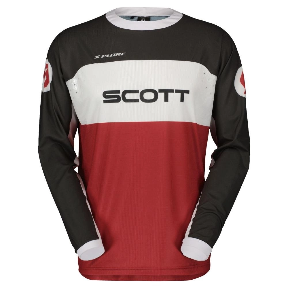 Мотоджерсі Scott X-Plore Swap Red/Black