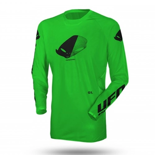 Мотоджерсі UFO Radial Junior Green