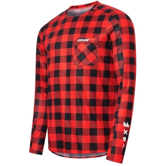 Мотоджерсі Uswe Flannel Flame Red