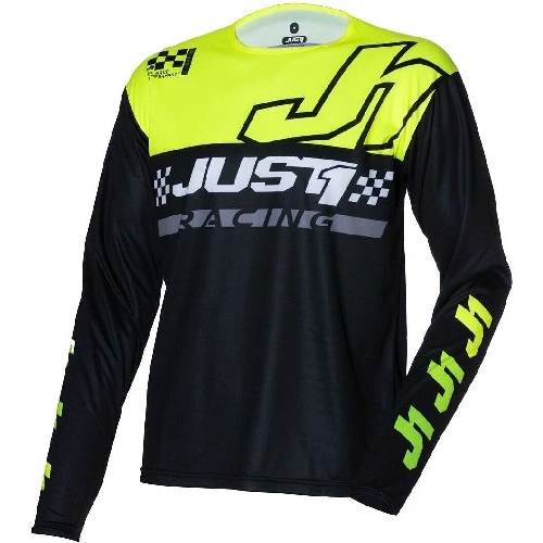 Мотоджерсі Just1 J-Command Competition Black/Yellow