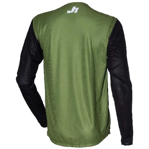 Мотоджерсі Just1 J-Essential Green/Black/White