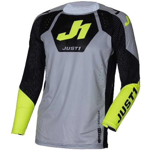 Мотоджерси Just1 J-Flex 2.0 District Grey/Yellow/Black