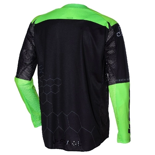 Мотоджерсі Just1 J-Force Hexa Green/Black