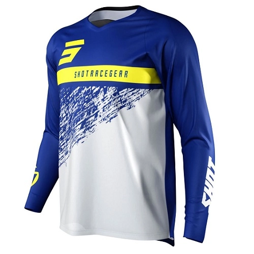 Мотоджерсі Shot Racing Devo Roll Blue