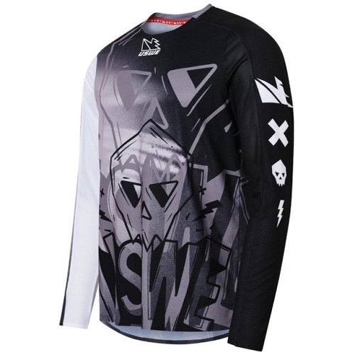 Мотоджерсі Uswe Kalk Cartoon Black