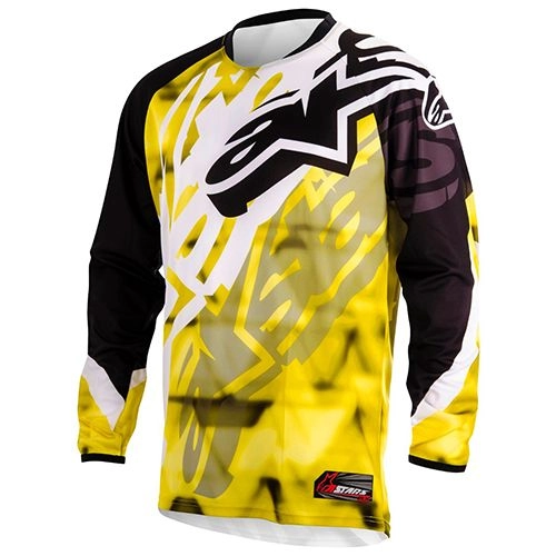 Мотоджерсі Alpinestars Racer Yellow/Black