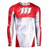 Мотоджерси 111 Racing Moto 111.1 Sharp White/Red
