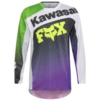 Мотоджерси FOX 180 Kawasaki Purple