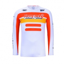 Мотоджерси Kenny Racing Force Beach Dust Orange/White