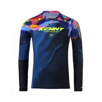 Мотоджерси Kenny Racing Performance Brush Blue/Yellow/Red
