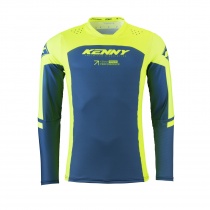 Мотоджерси Kenny Racing Performance Solid Blue/Yellow