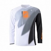 Мотоджерси Kenny Racing Titanium White/Orange/Grey