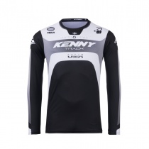 Мотоджерси Kenny Racing Track Focus Black/White/Grey