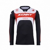 Мотоджерси Kenny Racing Track Focus Black/White/Red