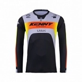 Мотоджерси Kenny Racing Track Focus Black/Yellow/Grey