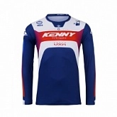 Мотоджерси Kenny Racing Track Focus Blue/White/Red