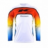 Мотоджерси Kenny Racing Track Focus White/Red/Blue