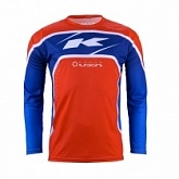 Мотоджерси Kenny Racing Track Patriot 24 Red/Blue/White