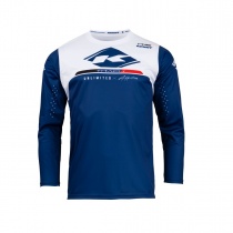Мотоджерси Kenny Racing Track Raw White/Black