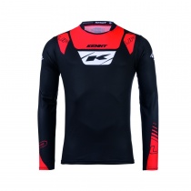 Мотоджерси Kenny Racing Trial Up Black/Red