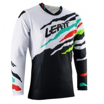 Мотоджерси Leatt GPX 5.5 Ultraweld Tiger Black/White/Green