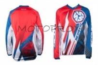 Мотоджерси Scoyco FSM-001 Red/Blue/White