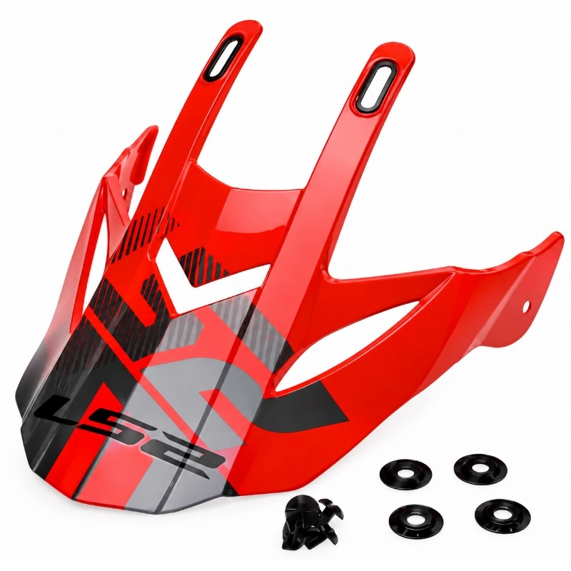 Козирок шолома  LS2 MX436 Red/White