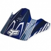 Козырек шлема FOX V1 Race Blue