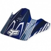 Козырек шлема FOX V1 Race Blue
