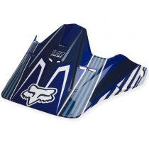 Козырек шлема FOX V1 Race Blue