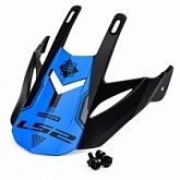 Козырек шлема LS2 MX436 Black/Blue