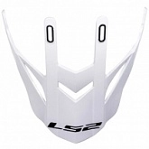 Козырек шлема LS2 MX437 White Gloss