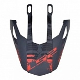 Козырек шлема LS2 MX702 Black/Red Matt