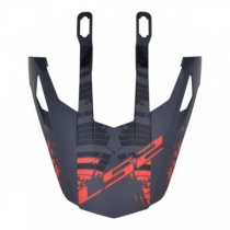 Козырек шлема LS2 MX702 Black/Red Matt