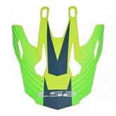 Козырек шлема LS2 MX708 Green/Yellow Matt