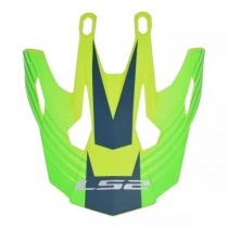 Козырек шлема LS2 MX708 Green/Yellow Matt