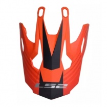 Козырек шлема LS2 MX708 Orange/Red Matt