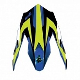 Козырек шлема Progrip PG3180 Yellow/Blue