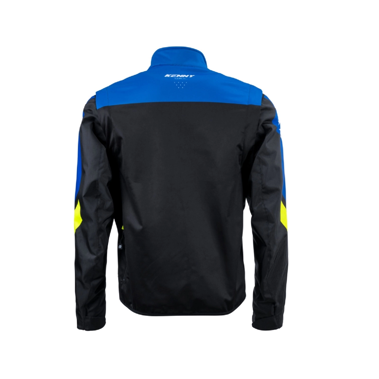 Мотокуртка Kenny Racing Softshell Black/Blue/Yellow