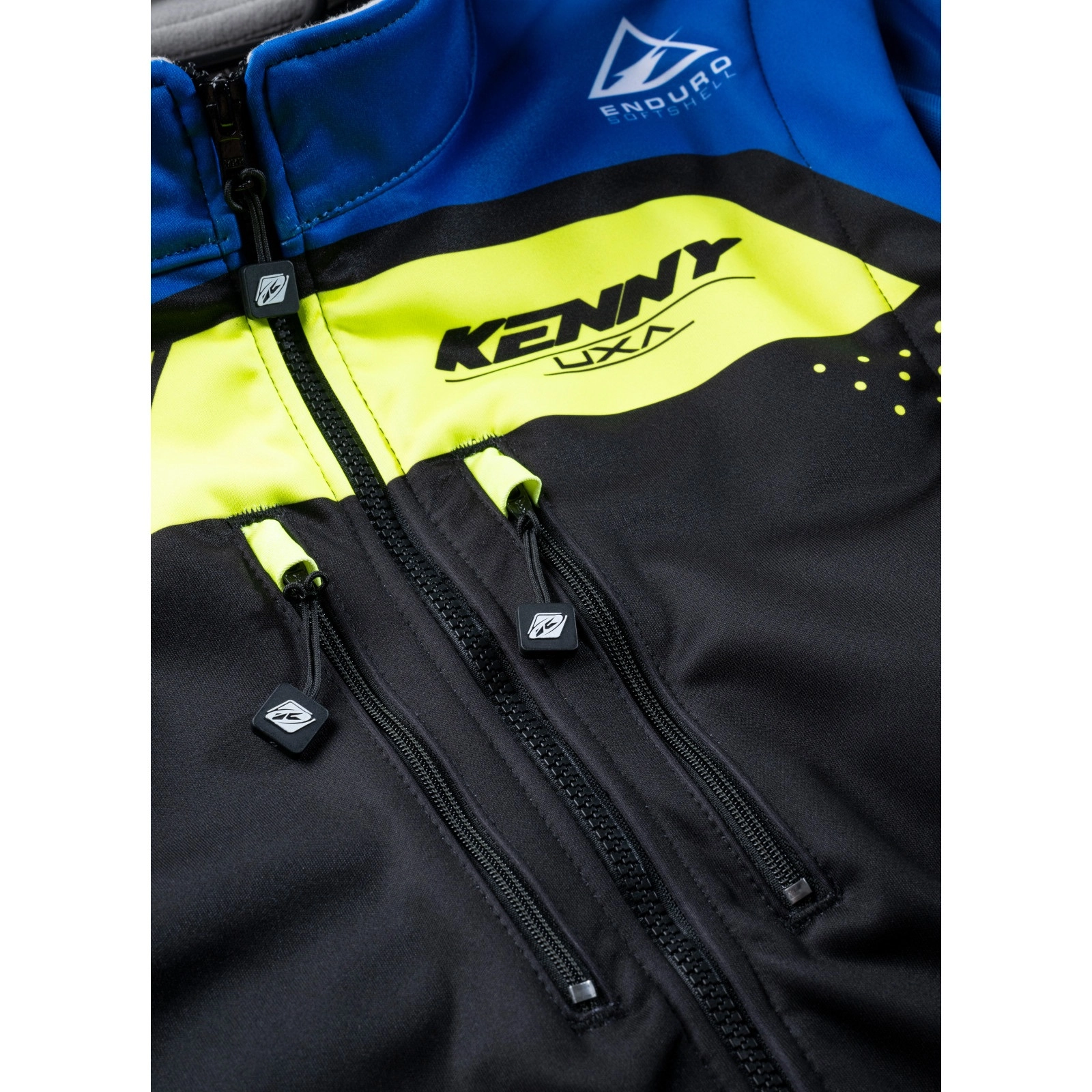 Мотокуртка Kenny Racing Softshell Blue/Black/Orange