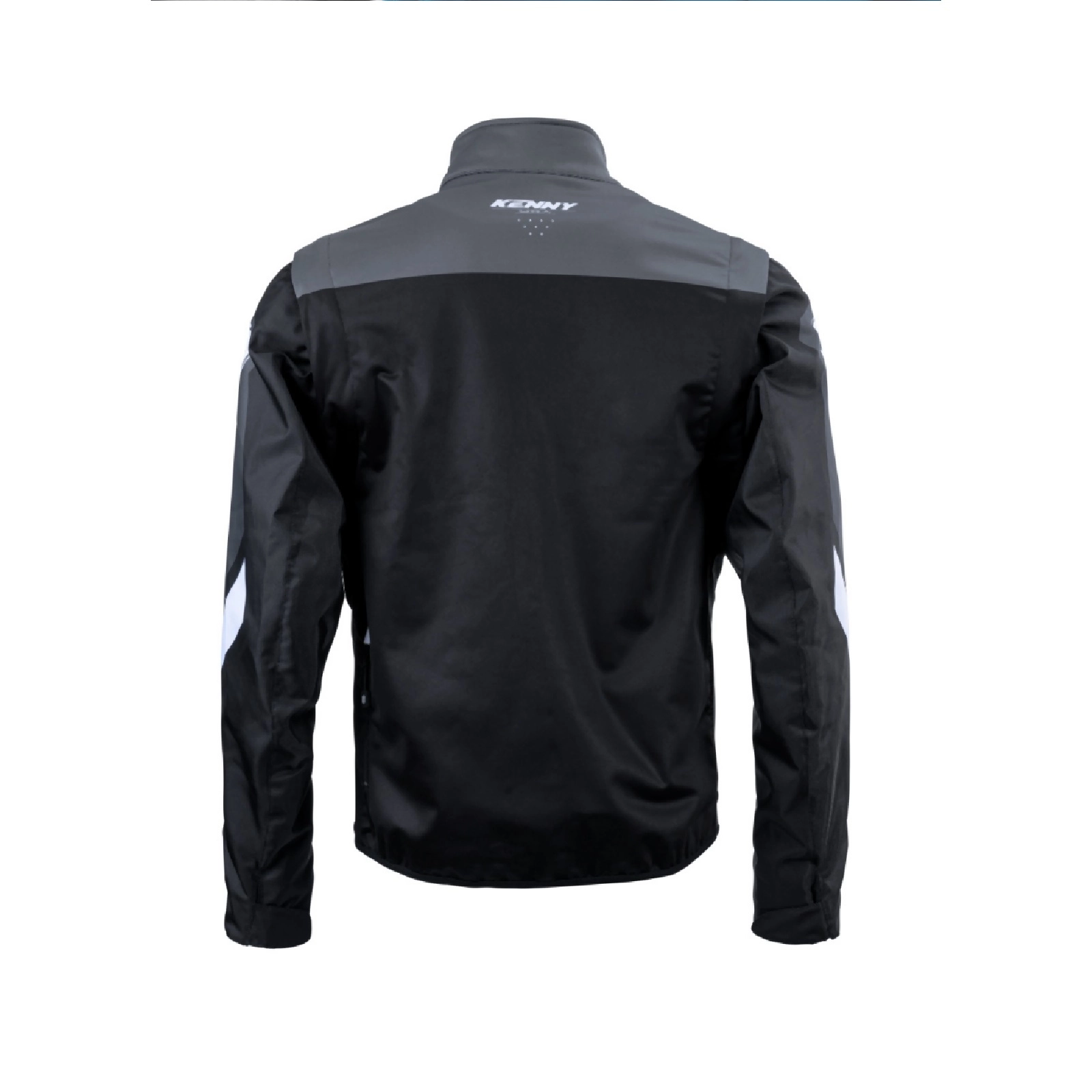 Мотокуртка Kenny Racing Softshell Grey/Black/White
