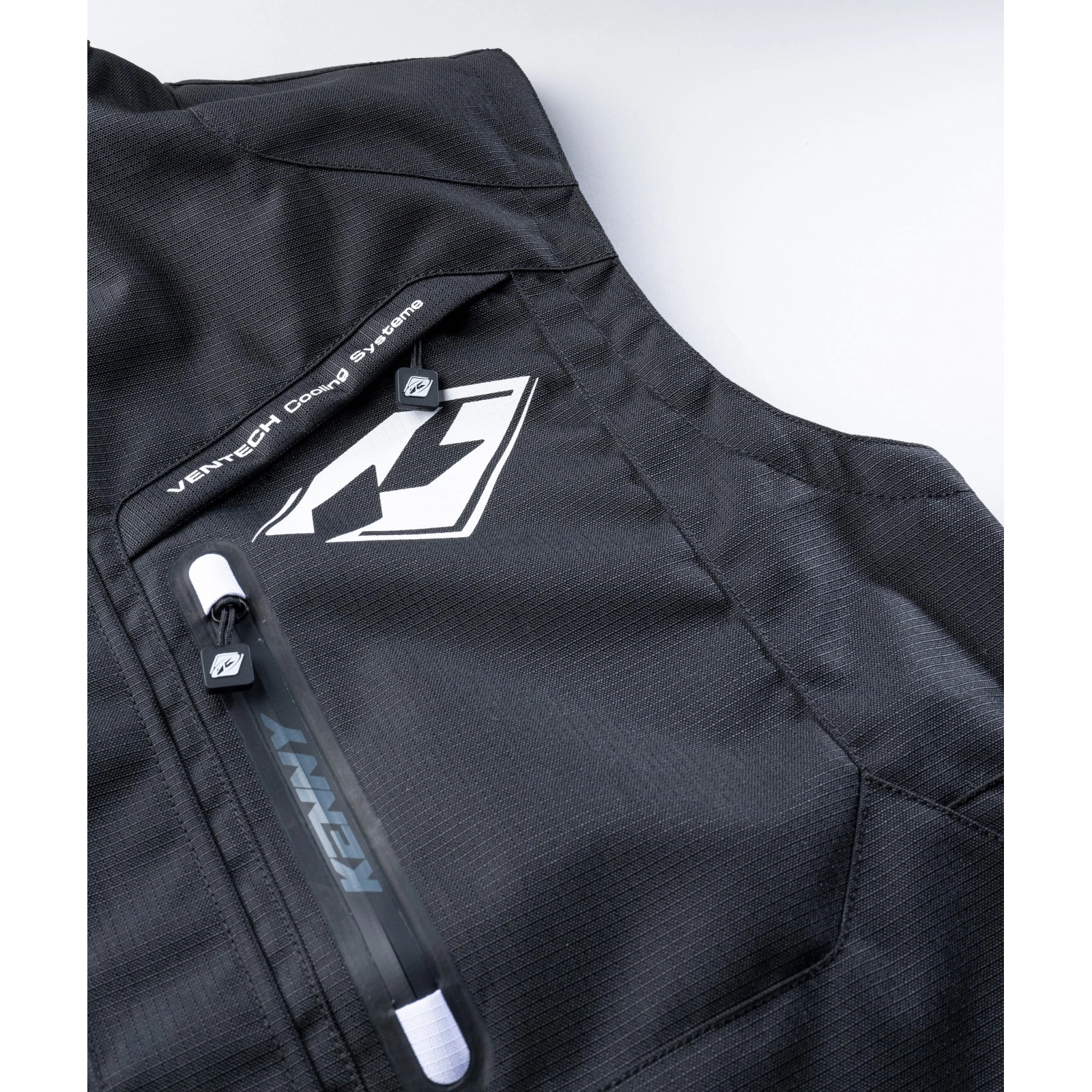 Мотокуртка Kenny Racing Titanium Black/White