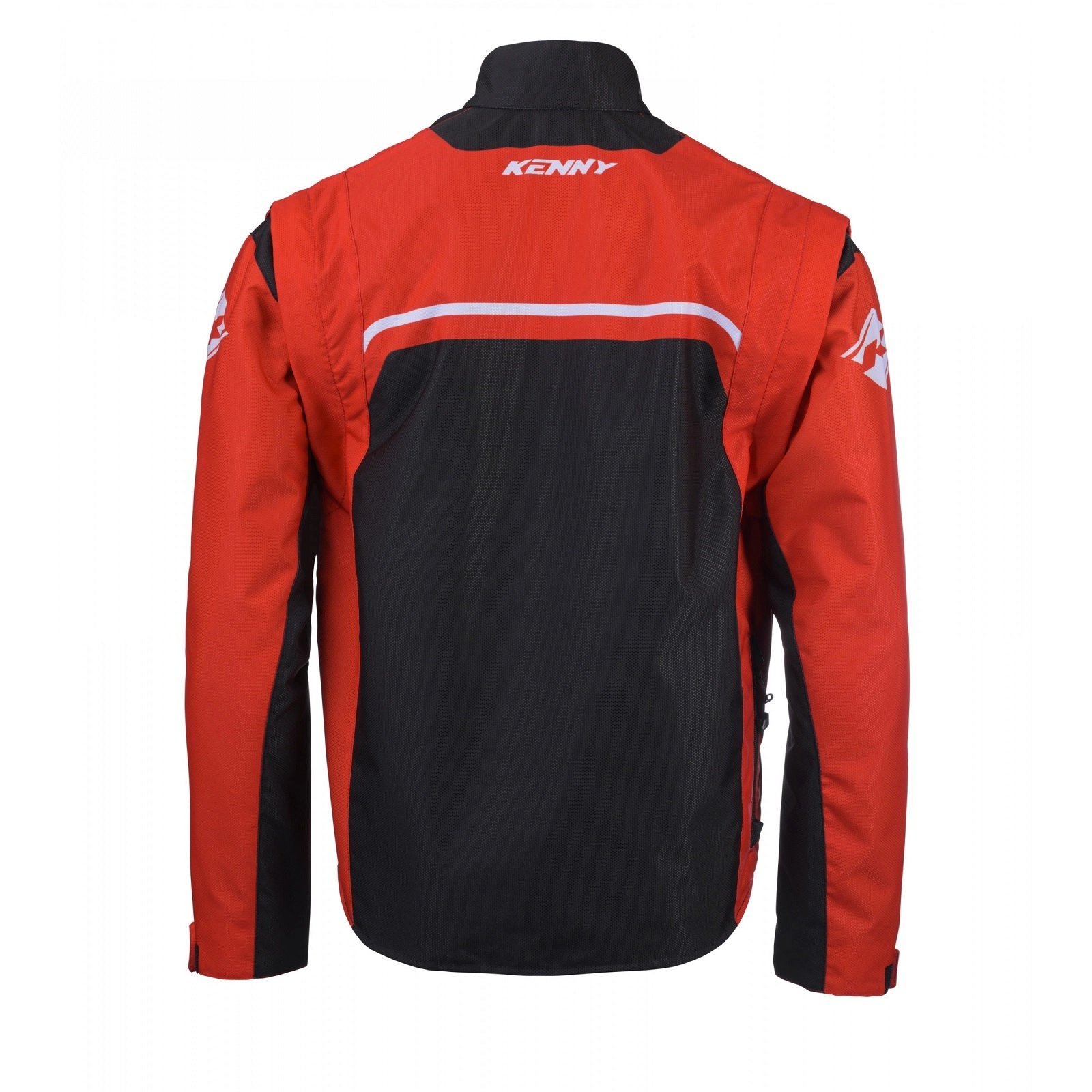 Мотокуртка Kenny Racing Track White/Black/Red