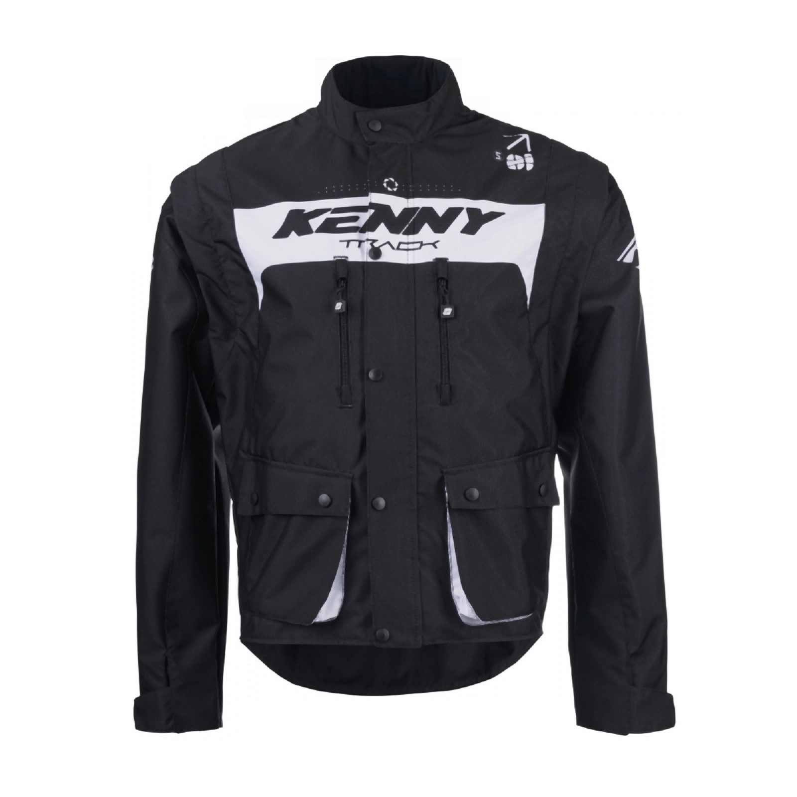 Мотокуртка Kenny Racing Track White/Black