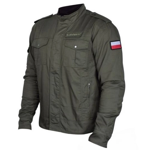 Мотокуртка Leoshi Military Full Armour Green