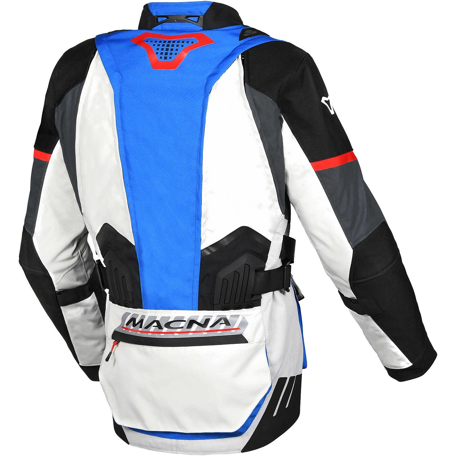 Мотокуртка Macna Domane Blue/Grey/Black