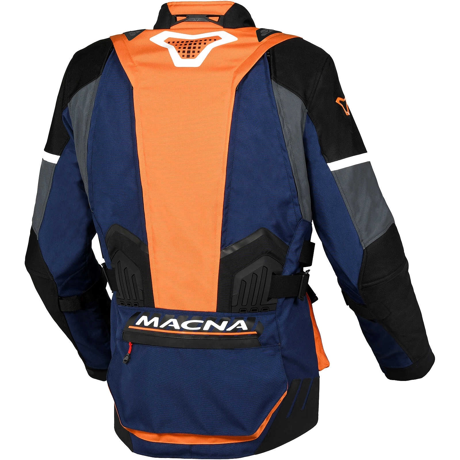 Мотокуртка Macna Domane Blue/Orange/Black
