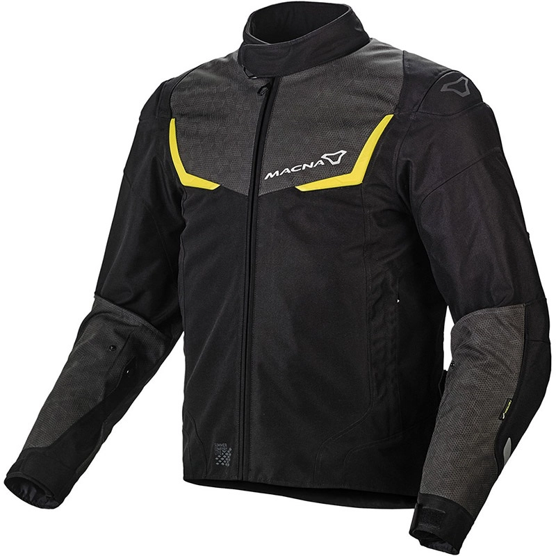 Мотокуртка Macna Durago Night Eye Black/Yellow